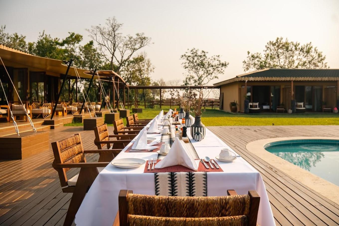 Entikko Safari Lodge Fajao Ngoại thất bức ảnh